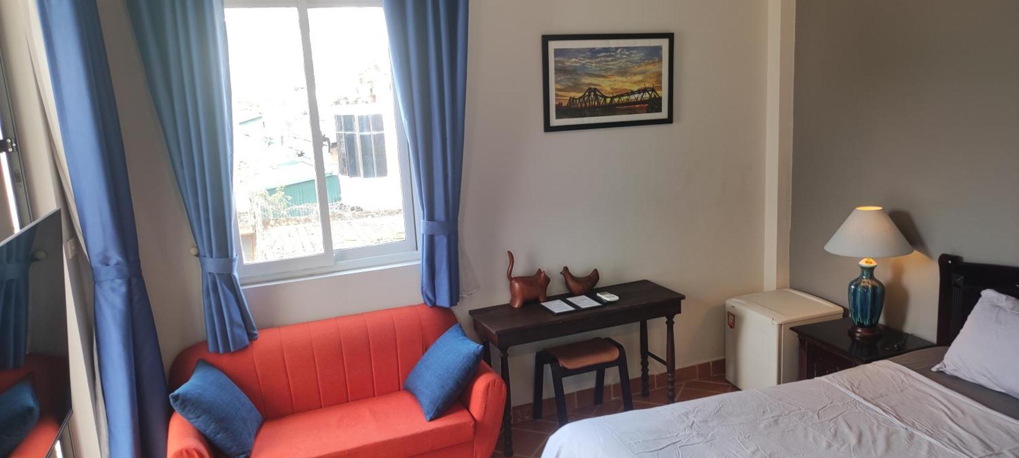 T Home Balcony Homestay Hanoi Oda fotoğraf