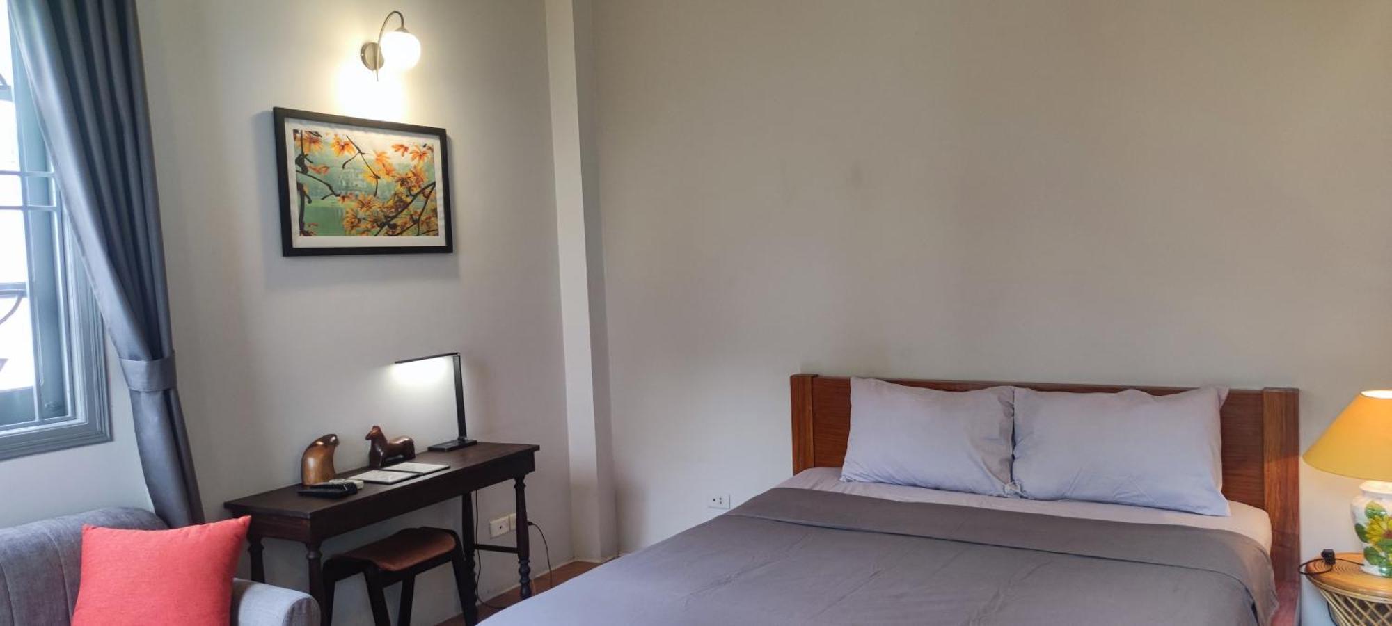 T Home Balcony Homestay Hanoi Oda fotoğraf